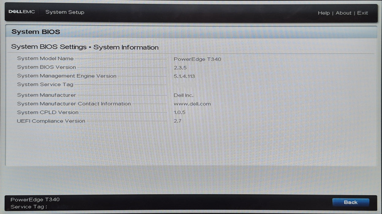Dell PowerEdge T340 8x 3.5", Xeon E-2234 3.60GHz, 16GB DDR4, H730P