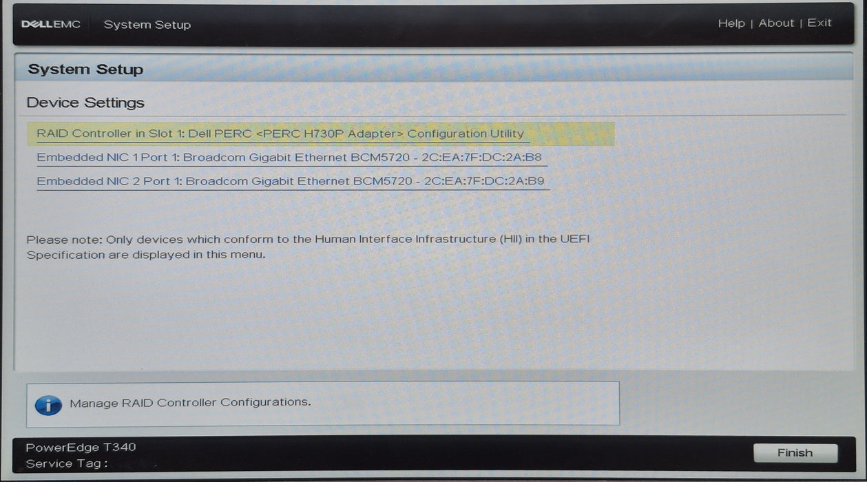 Dell PowerEdge T340 8x 3.5", Xeon E-2234 3.60GHz, 16GB DDR4, H730P