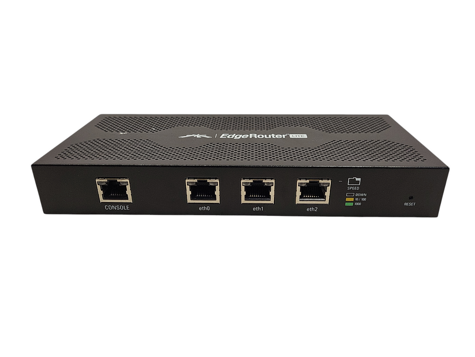 Ubiquiti Networks EdgeRouter Lite ERLite-3 3 Port Router No AC