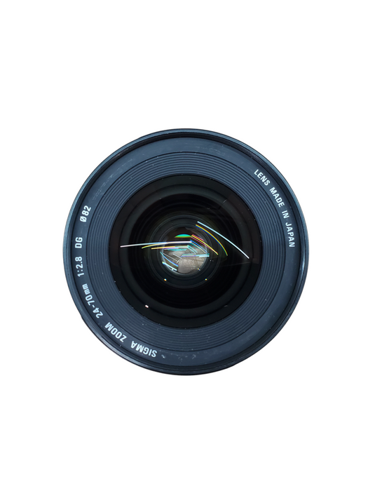 SIGMA 24-70mm 1:2.8 DG EX Aspherical EF Mount Zoom Lens - Read