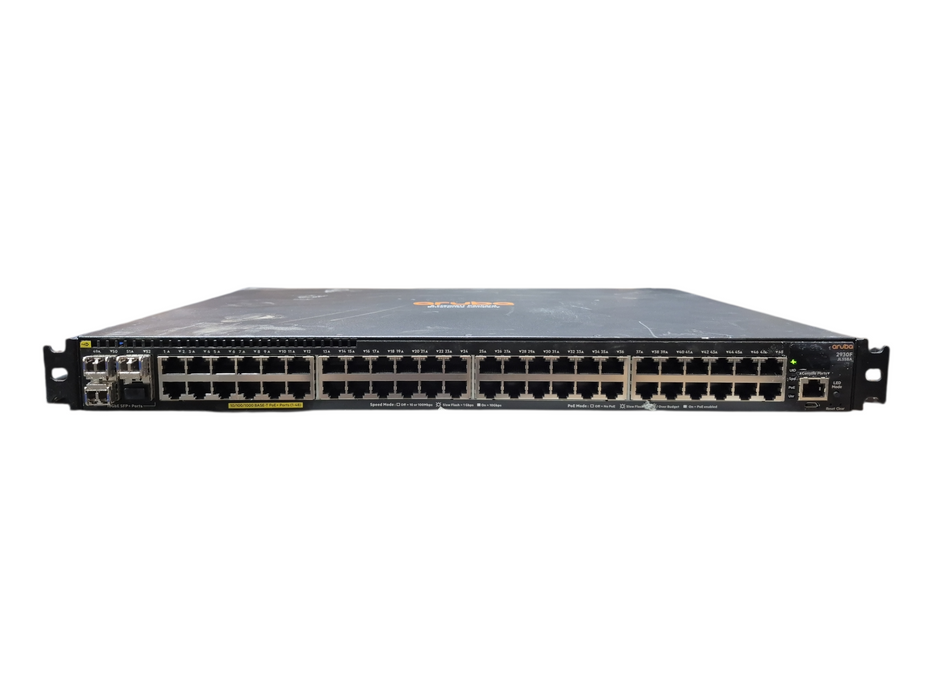 Aruba JL558A 2930F 48G PoE+ 4SFP+ 740W Switch 10/100/1000 PoE+, 10G / 1G SFP+
