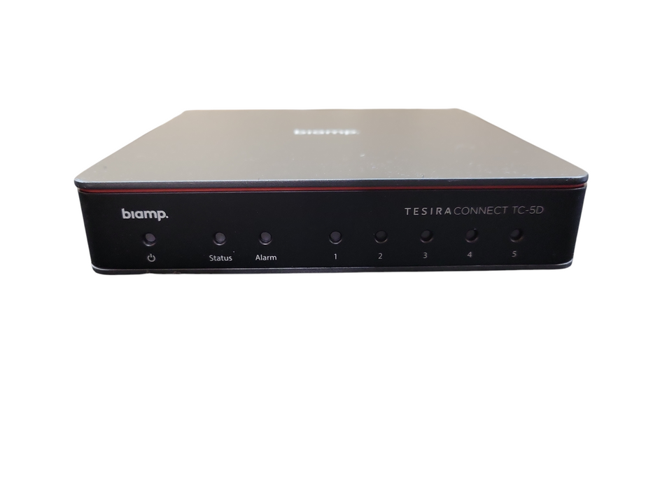 BIAMP Tesira CONNECT TC-5D 5-port AVB-capable PoE+ Network Device
