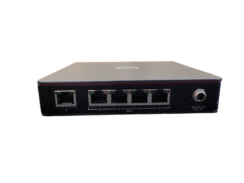 BIAMP Tesira CONNECT TC-5D 5-port AVB-capable PoE+ Network Device