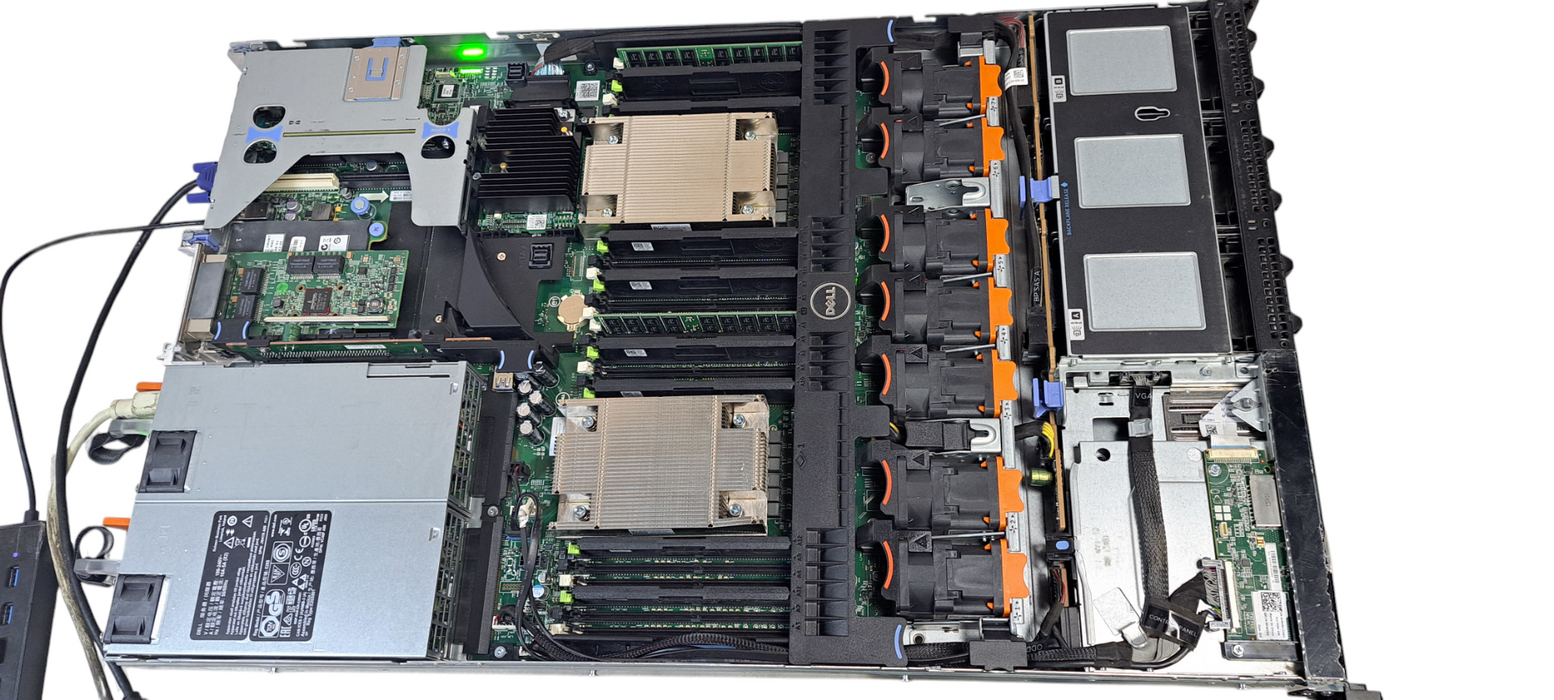 Dell PowerEdge R630, Intel Xeon e5-2650 v3 x2, 32gb DDR4, H330 mini x2 750w