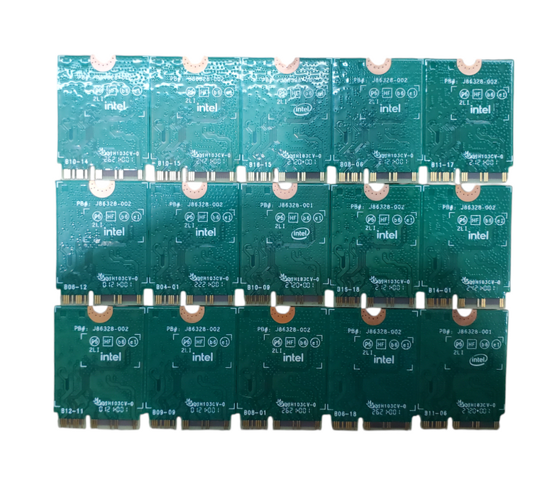 Lot 15x Intel AX201NGW Wireless Network Card