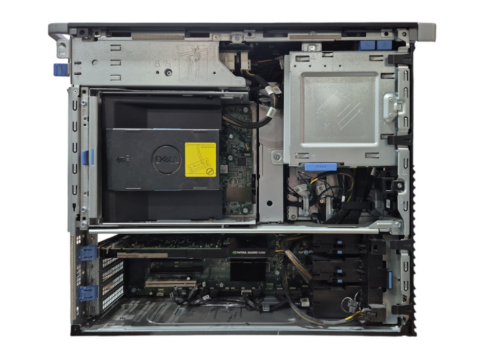 Dell Precision 7820 Tower, 2x Xeon Silver 4114, 32GB DDR4, K4000, No HDD, 950W
