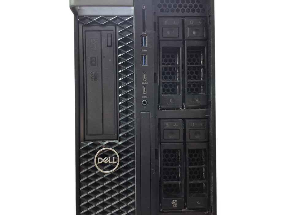Dell Precision 7820 Tower, 2x Xeon Silver 4114, 32GB DDR4, K4000, No HDD, 950W