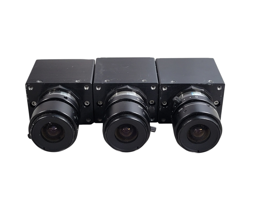 Lot of 3x - ALLIED AVT GC1290 Industrial camera w/ 1.4/4.5mm lens