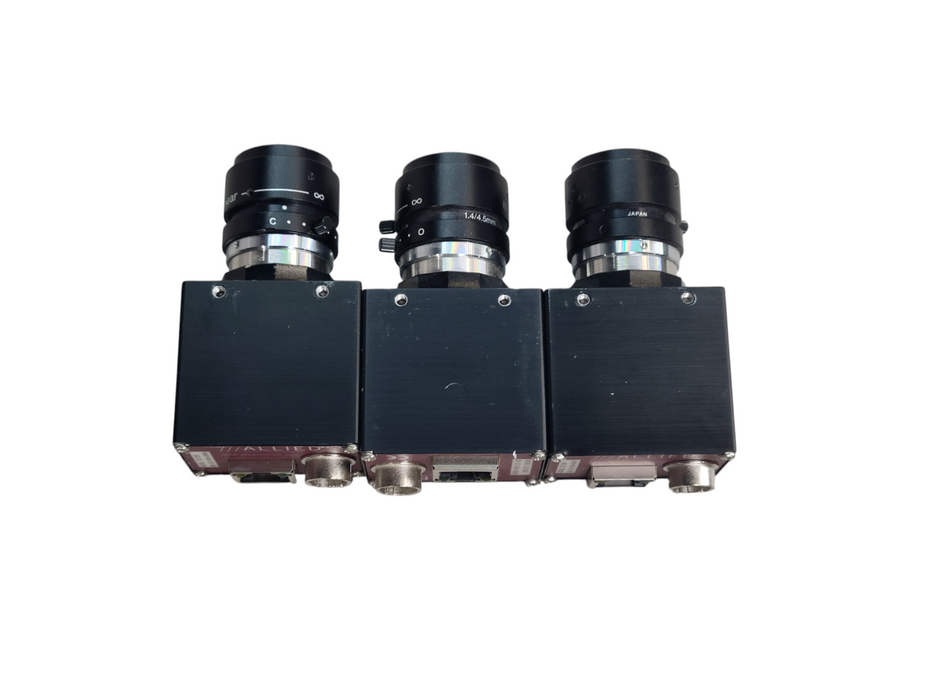 Lot of 3x - ALLIED AVT GC1290 Industrial camera w/ 1.4/4.5mm lens