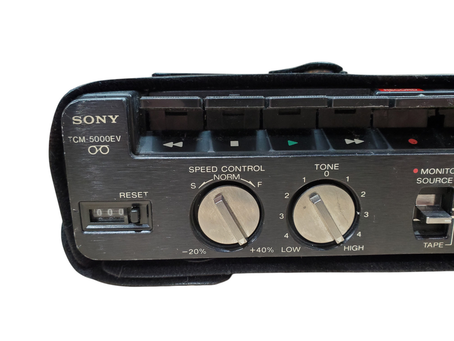 Sony TCM-5000EV Three Head Cassette-Corder *READ* — retail.era Sony TCM-5000EV Three Head Cassette-Corder *READ* — retail.era