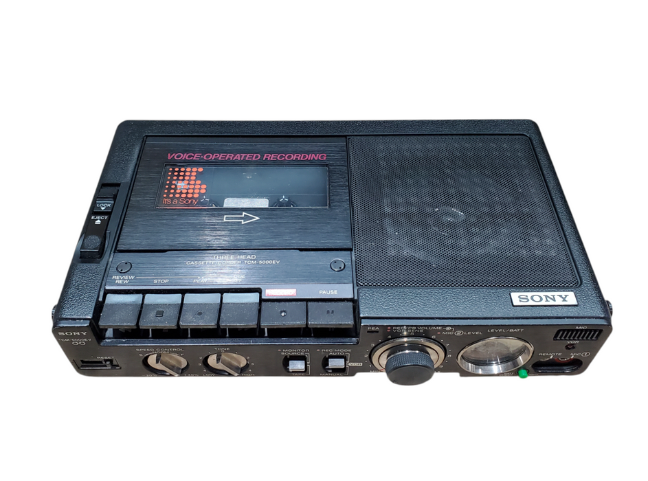 Sony TCM-5000EV Three Head Cassette-Corder *READ*