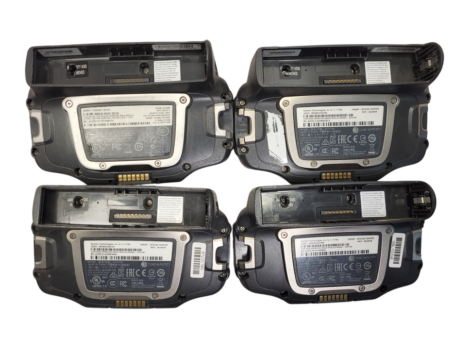 Lot of 4x Motorola/Symbol WT41N0 Rugged Mobile Handheld Computer WT41N0