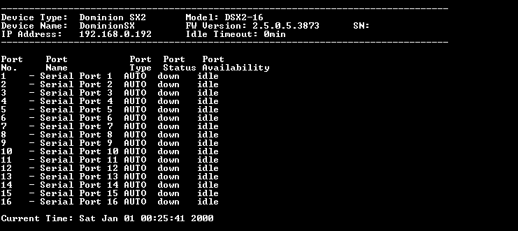Raritan DSX2-16 Dominion Serial Console Server 16 Port