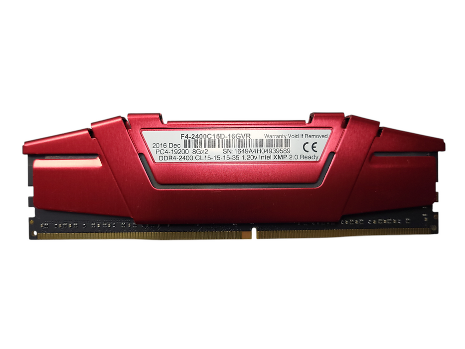 G.Skill Ripjaws V Series 8GB 288-Pin DDR4 SDRAM F4-2400C15D-16GVR