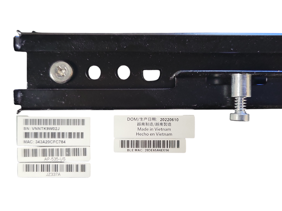 Hewlett-Packard Aruba AP-535-US Wireless Access Point JZ337A APIN0535 UNIT ONLY
