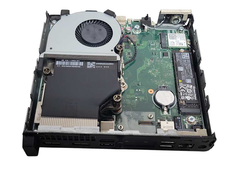 HP ProDesk 400 G5 Mini PC, core I5-9500T 2.20GHz, 8GB DDR4, 256Gb NVMe, w/ Power