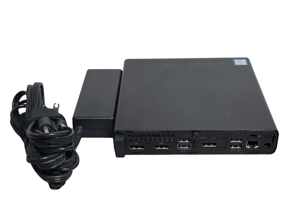 HP EliteDesk 800 G5 Mini, Core i5-9500T 2.20GHz 8GB 256GB NVME w/ Power adapter