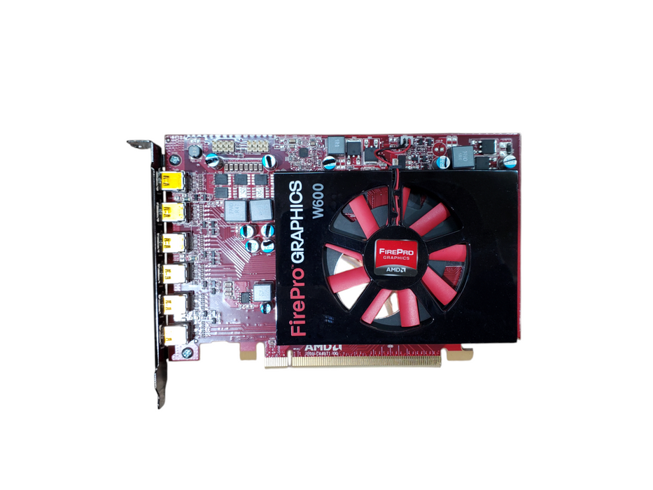 AMD FirePro W600 2GB GDDR5 Graphics Card - 6xMiniDP