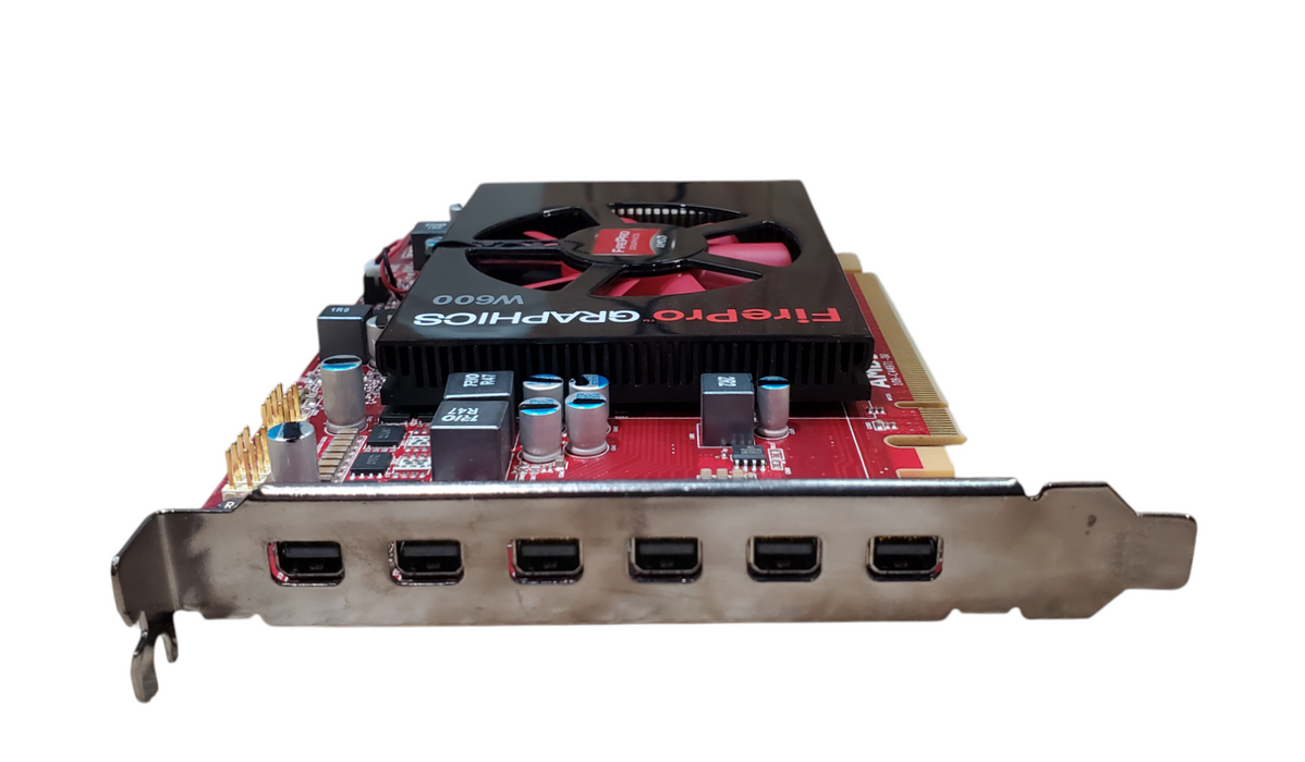AMD FirePro W600 2GB GDDR5 Graphics Card - 6xMiniDP