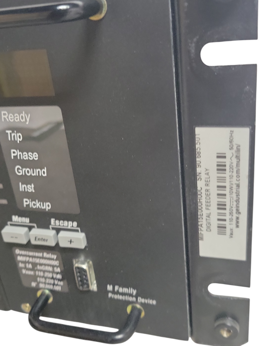 GE MIFPA15E000H00C Digital Feeder Relay, see detail