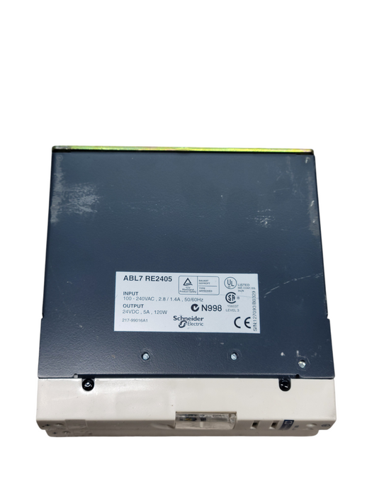 Power Supply 24 volt DC 5 amp 120 watt ABL7 RE2405 100-240VAC Input