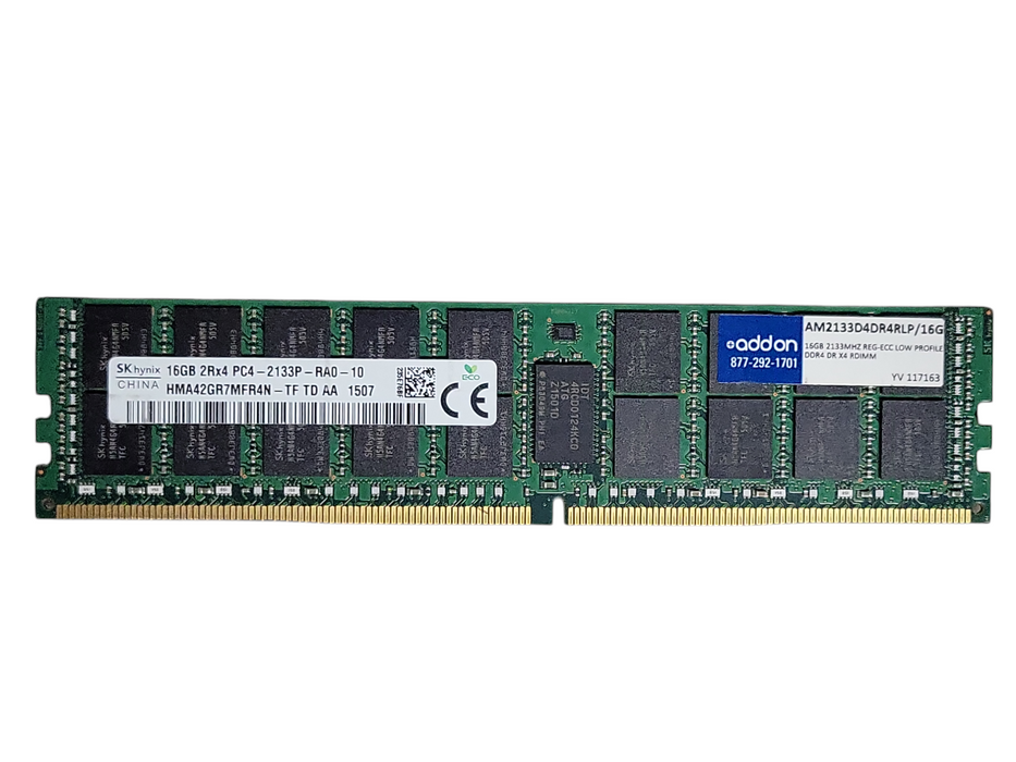 SKhynix 16GB 2Rx4 PC4-2133P-RA0-10 Server DDR4 RAM