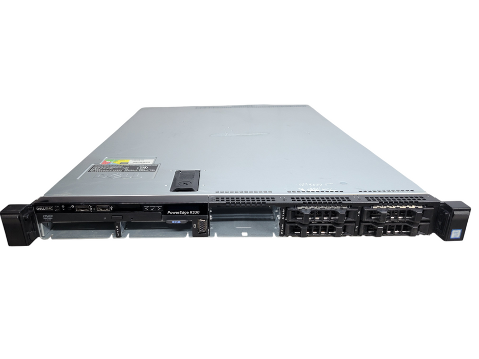 Dell PowerEdge R330 - Xeon E3-1230 v5 24GB DDR4 PERC H330 2x350W PSU