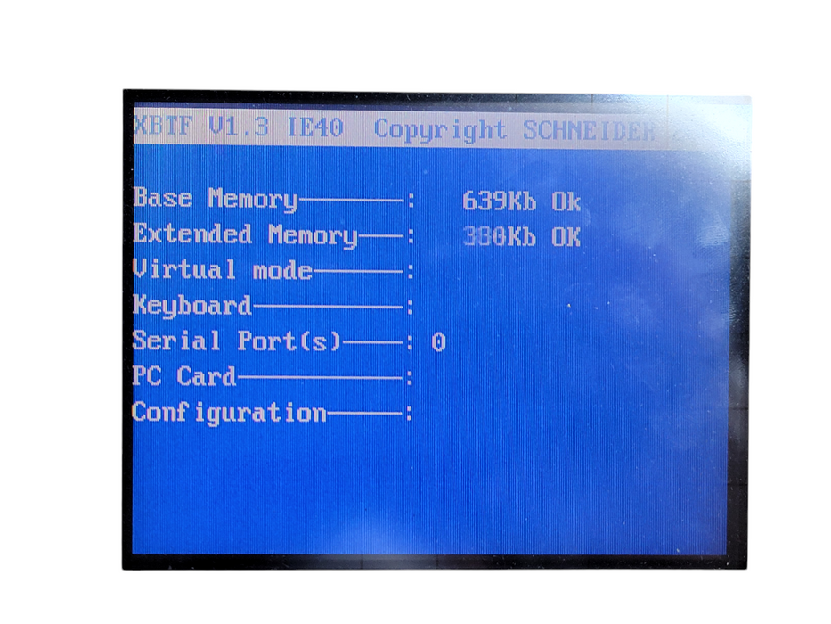 Telemecanique XBTF032110 Magelis Modicon Operator Interface Display