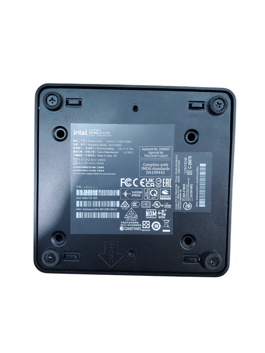 Intel NUC12WSH - Intel Core i3-1220P, 8GB DDR4, 256GB NVMe