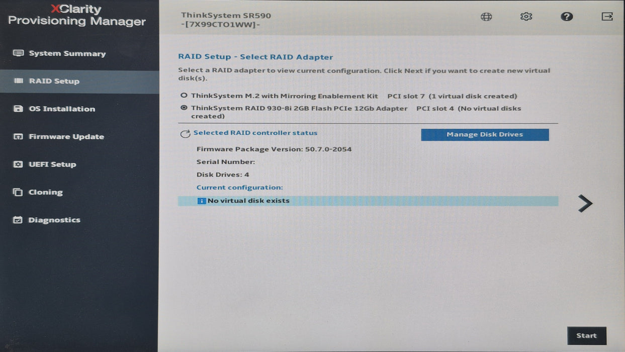 Lenovo SR590 2U 8x3.5", Xeon Silver 4110, 32GB DDR4, 930-8i 2GB, 4x 2TB SAS