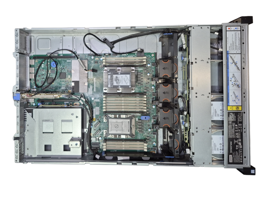 Lenovo SR590 2U 8x3.5", Xeon Silver 4110, 32GB DDR4, 930-8i 2GB, 4x 2TB SAS