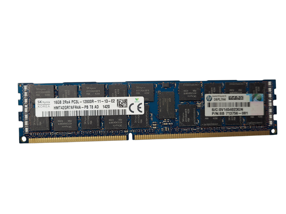 Various brands 16GB 2Rx4 PC3L-12800R DDR3 ECC RDIMM Memory