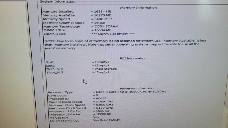 Dell OptiPlex 3080 - Core i5-10500 | 16GB RAM | 512GB NVMe  %