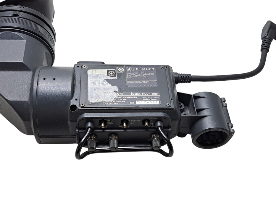 Sony Viewfinder HDVF-20A for ENG Professional Cameras *READ*