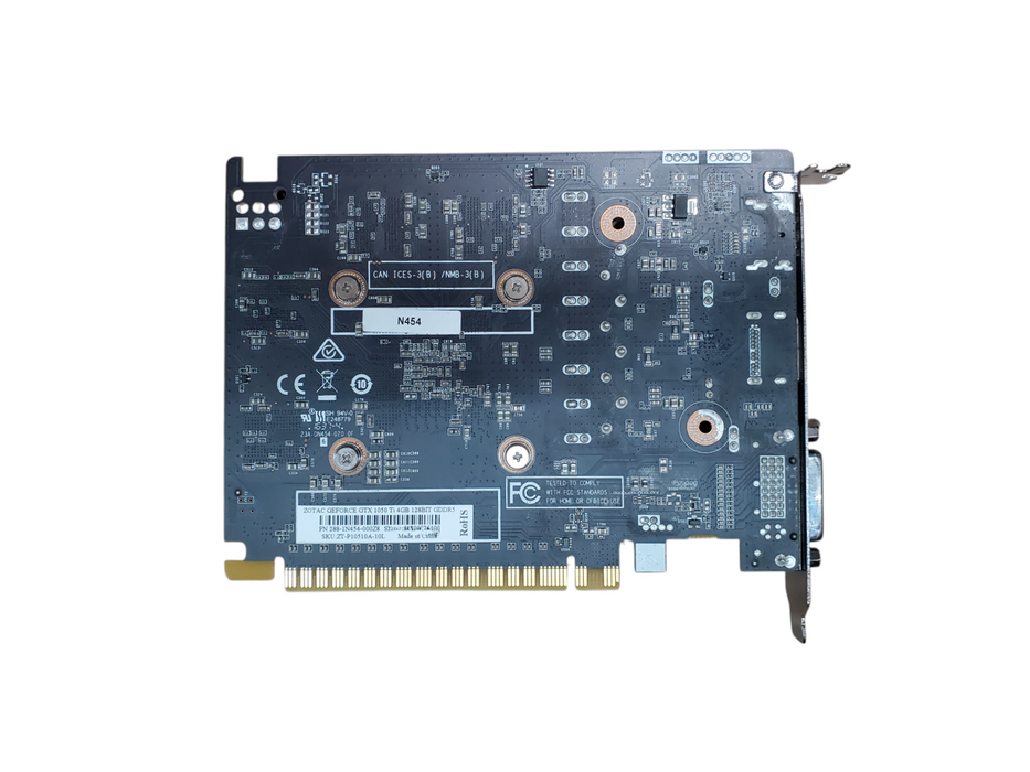 Zotac GeForce GTX 1050Ti 4GB GDDR5 Graphics Card