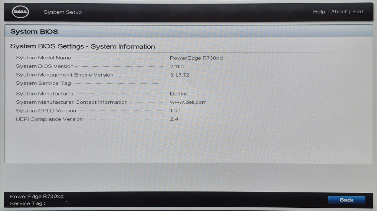 Dell R730xd 2U 24x2.5", 2x Xeon E5-2630 v3 32GB DDR4 PERC H330 Mini 2x750W PSU