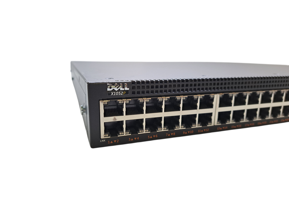 Dell Networking X1052P 48-Port Gigabit, 24x PoE Network Switch