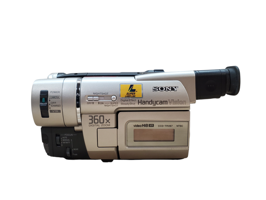Sony Handycam Vision CCD-TRV87 Hi8 Camcorder *READ*