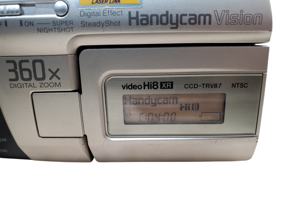 Sony Handycam Vision CCD-TRV87 Hi8 Camcorder *READ*