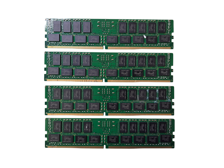 Lot of 4x SK Hynix 16GB 2Rx4 PC4-2400T-RB1-11 DDR4 Server Memory *PARTS*
