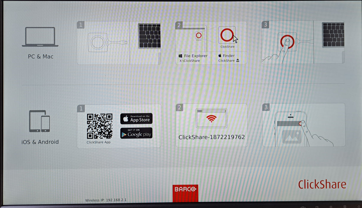 Barco ClickShare CSE-200 Conference Presentation System (Unit Only)