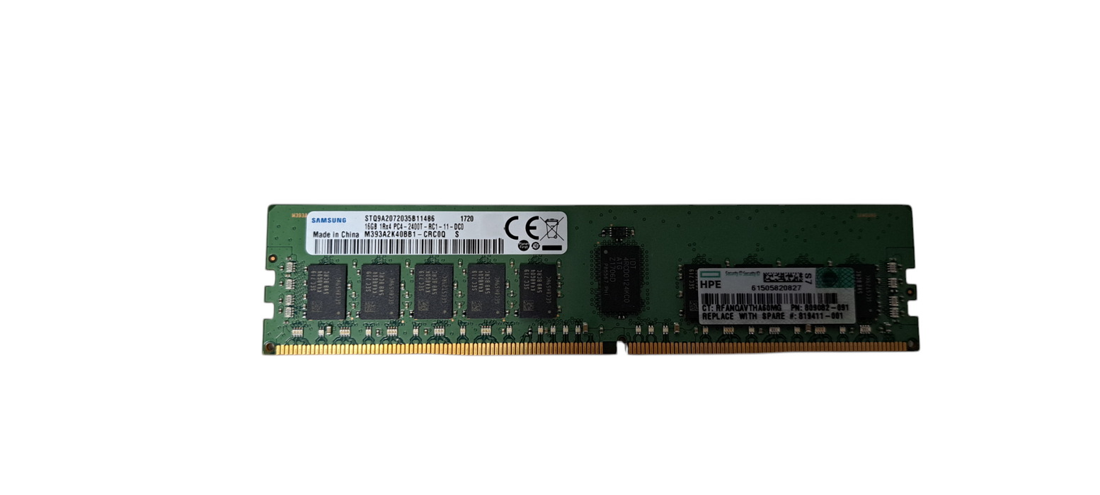 Samsung 16GB DDR4-2400 ECC RDIMM M393A2K40BB1-CRC (1Rx4)