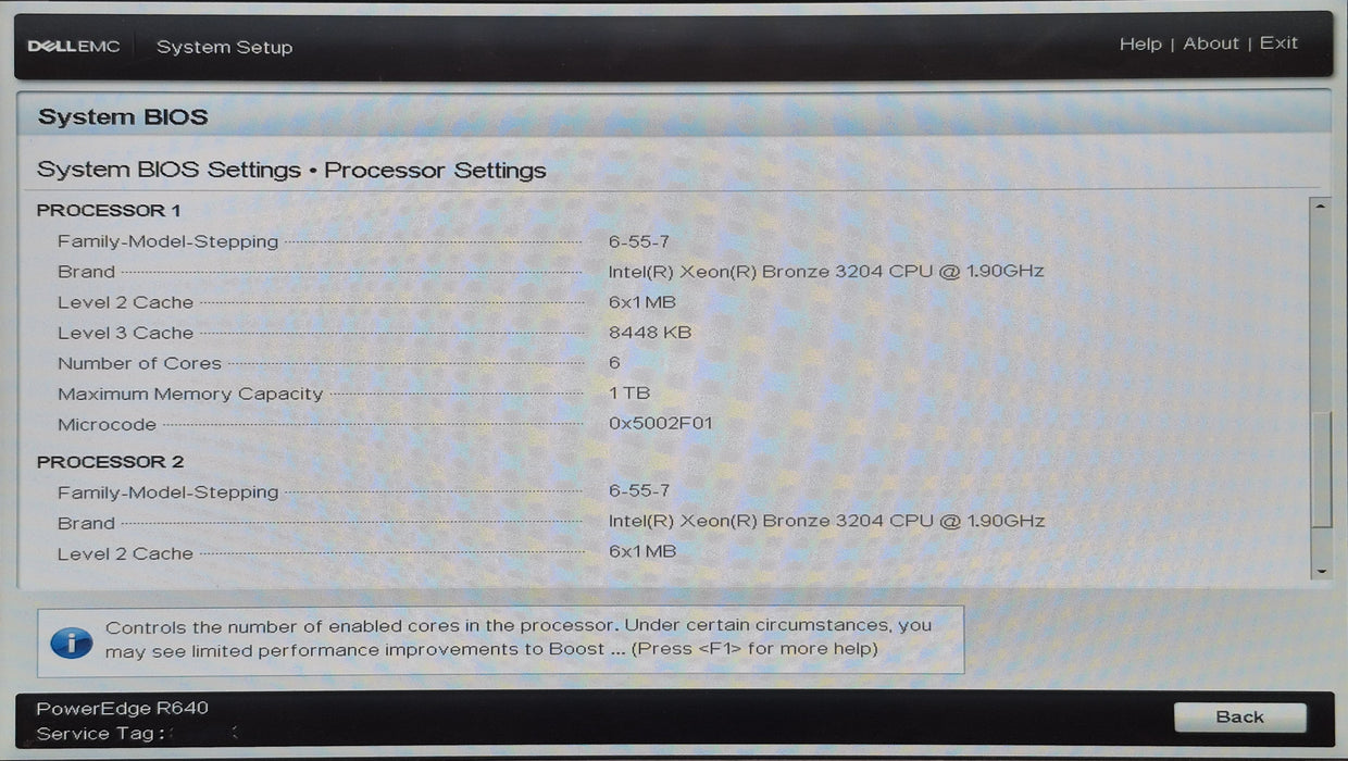 Dell PE R440 1U 8x 2.5", 2x Xeon Bronze 3204, 32GB DDR4, H730P, 6x1.8TB SAS