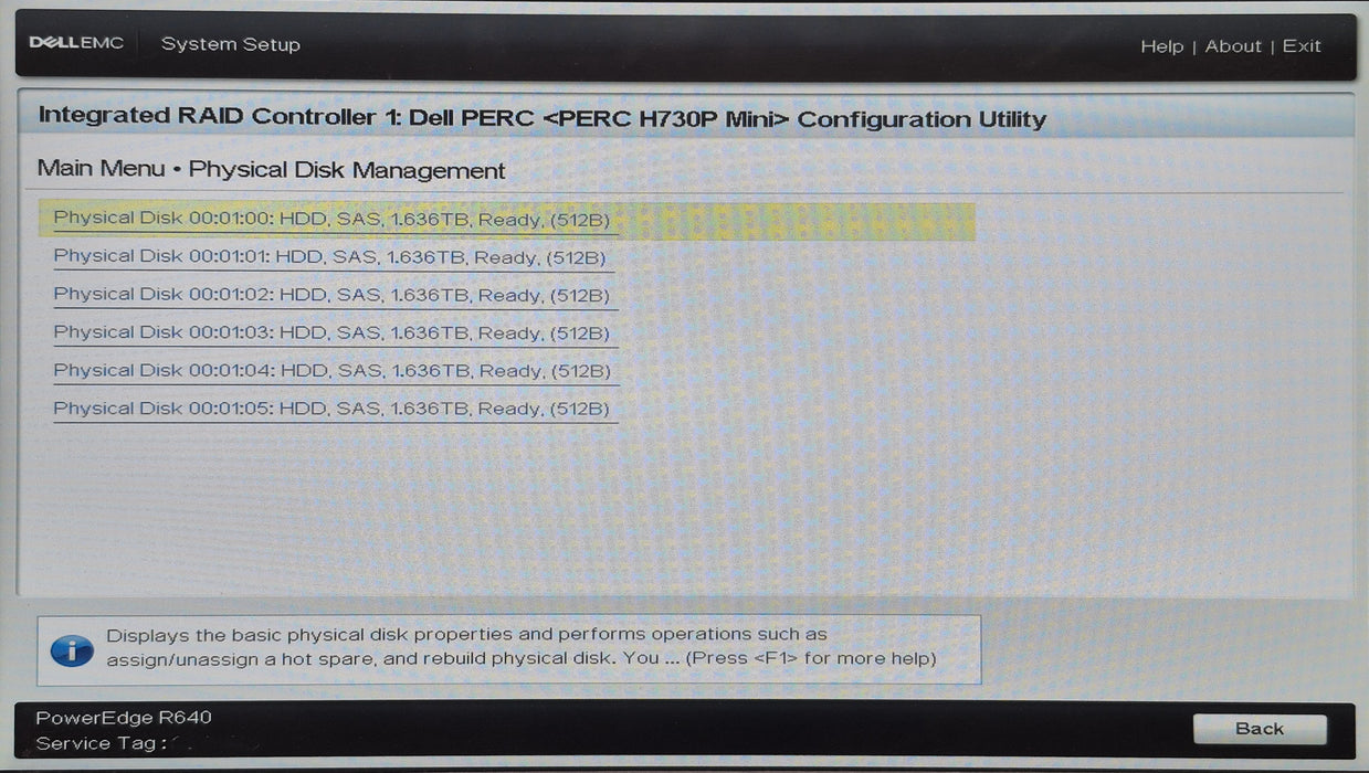 Dell PE R440 1U 8x 2.5", 2x Xeon Bronze 3204, 32GB DDR4, H730P, 6x1.8TB SAS