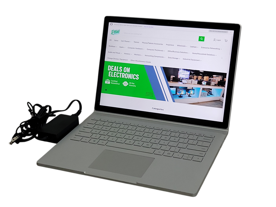 Microsoft Surface Book 2 15" Core i7-8650U 1.9GHz 16GB 512GB SSD GTX 1050, READ