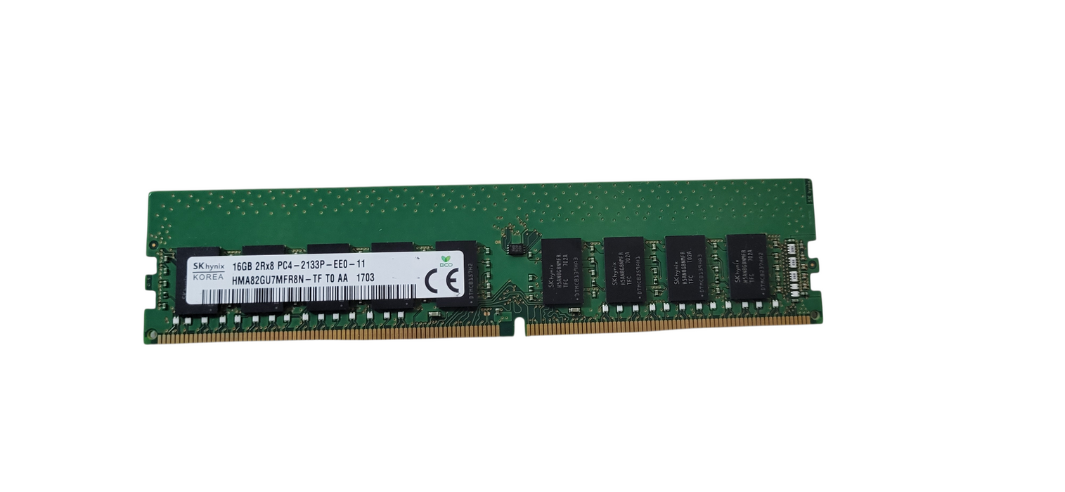 SK hynix 16GB DDR4-2133-EE0-11 2Rx8 Server RAM HMA82GU7MFR8N-TF