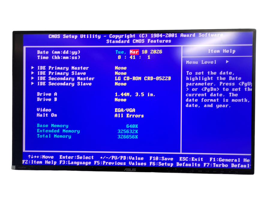 A-Open Intel Celeron 733Mhz, 326mb RAM NO HDD 300W PSU