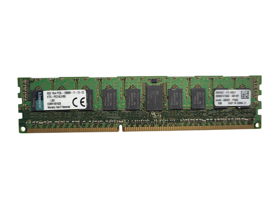 Samsung/SK Hynix/Kington 8GB PC3L-12800R Server Memory