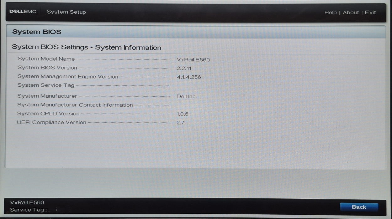 Dell VxRail E560 1U 10x.2.5", Xeon Gold 6240, 16GB DDR4, HBA330 Mini