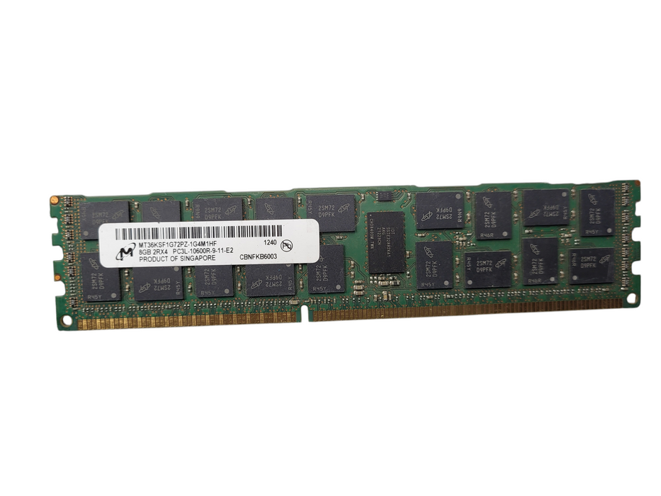 Samsung/Micron/SK Hynix/Nanya 8GB PC3L-10600R Server Memory